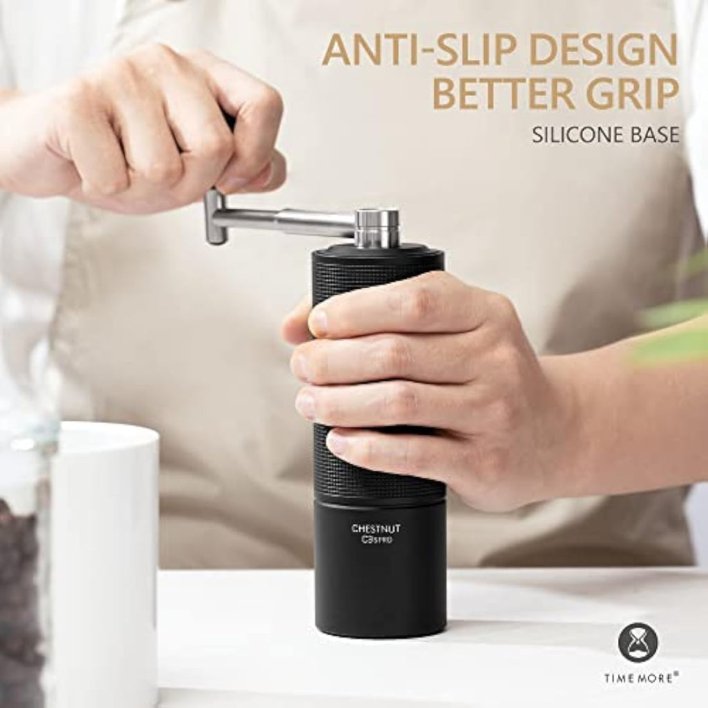 TIMEMORE Chestnut C3S PRO Manual Coffee Grinder | All-Metal Burr Grinder
