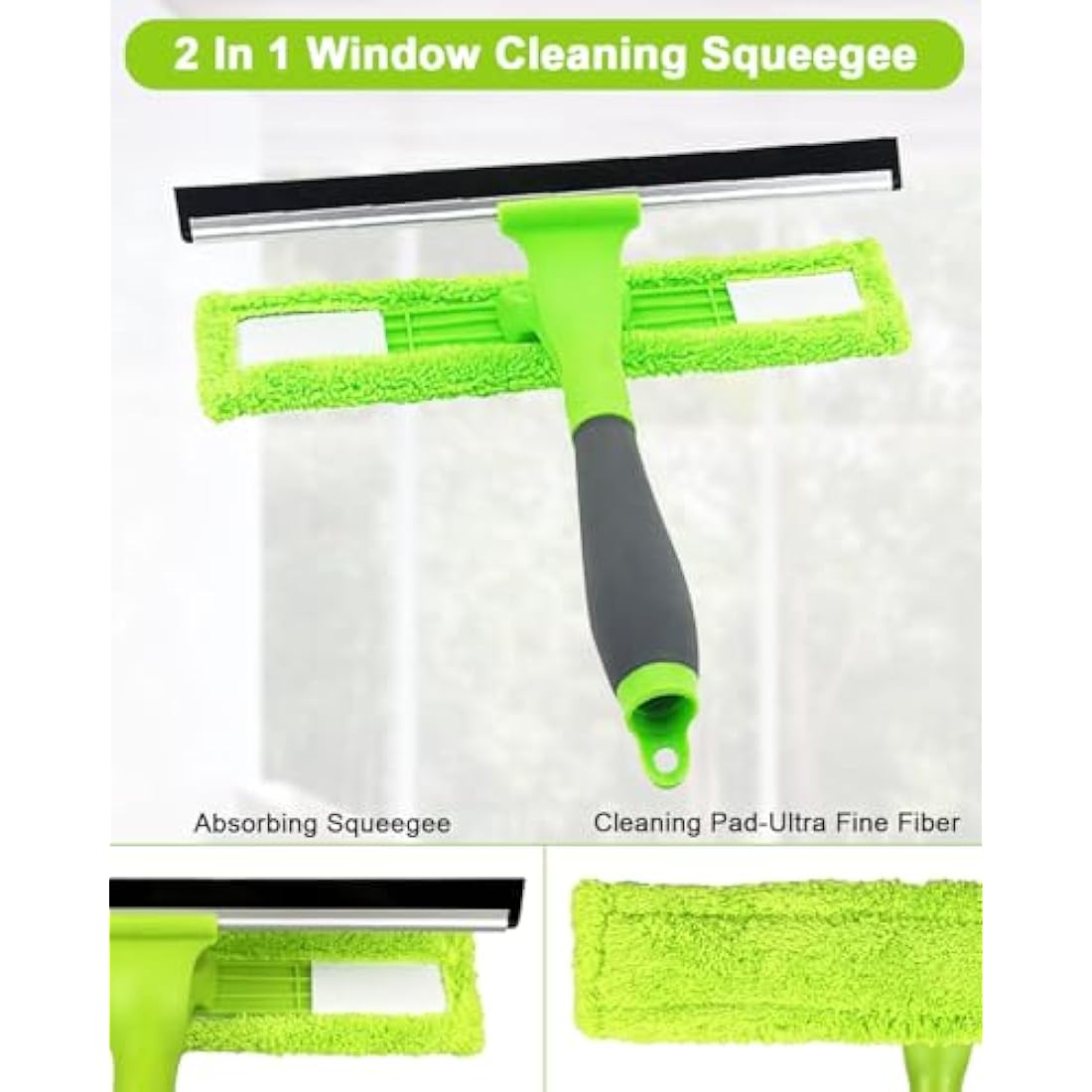 Jolof Store 3.6m Window Cleaning Kit | Professional Squeegee Tool