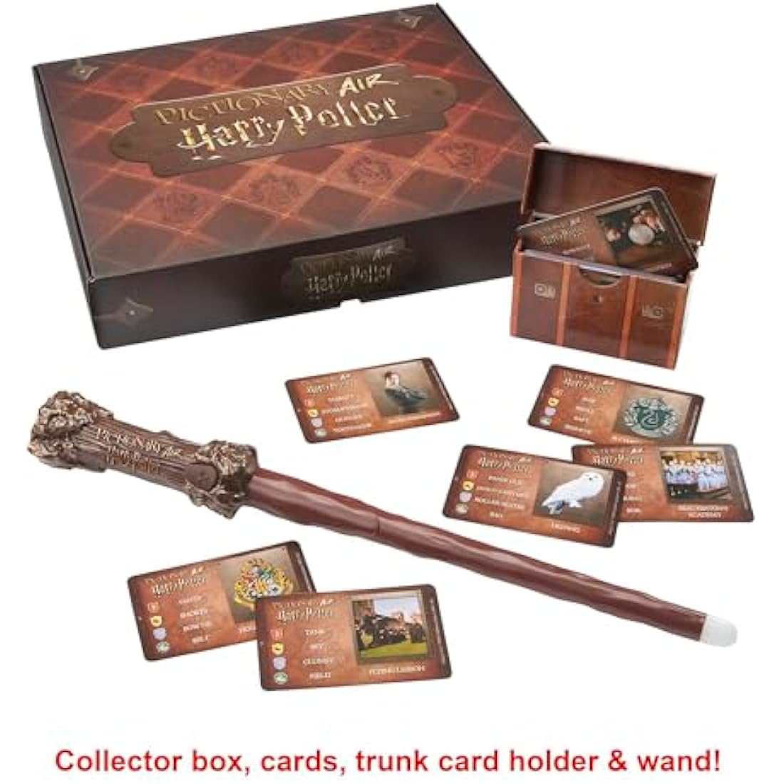 Pictionary Air Harry Potter Family Drawing Game with Wand Pen & Cards