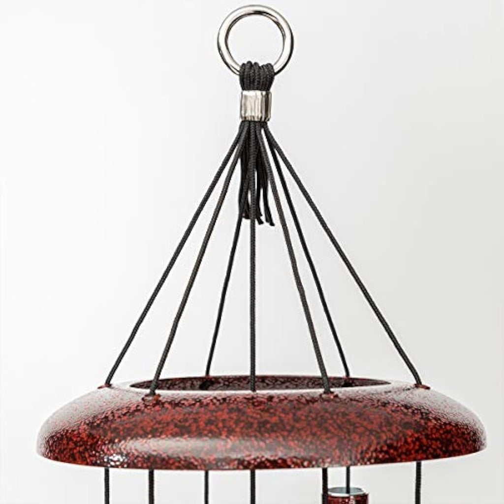 Corinthian Bells 27" Wind Chime - Ruby Splash Hand-Tuned Aluminum