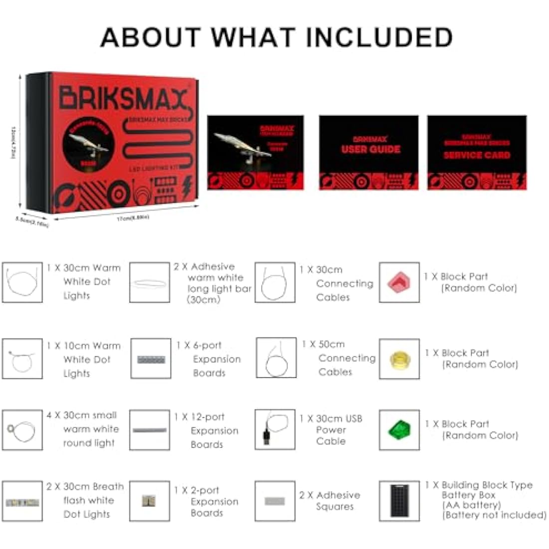 Briksmax LED Lighting Kit for LEGO 10318 Concorde Icons Model
