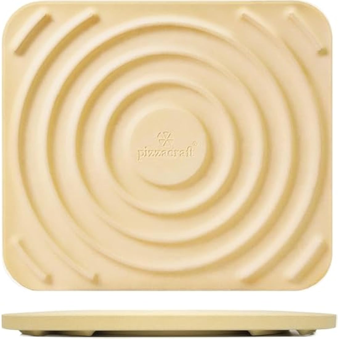 Cordierite Pizza Stone and Peel Set – 16x14 Rectangular Stone