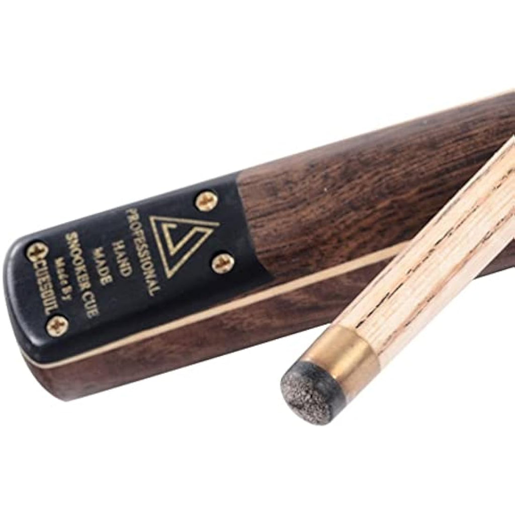 CUESOUL 57" Rosewood 3/4 Snooker Cue Set with Case and Extension