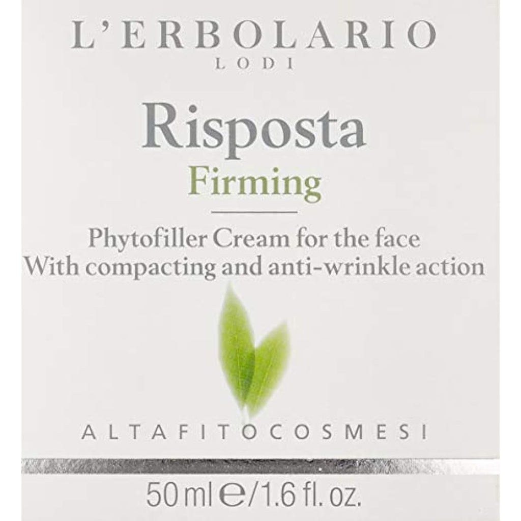 L'Erbolario Risposta Firmness Phytofiller Face Cream – Natural Anti-Aging