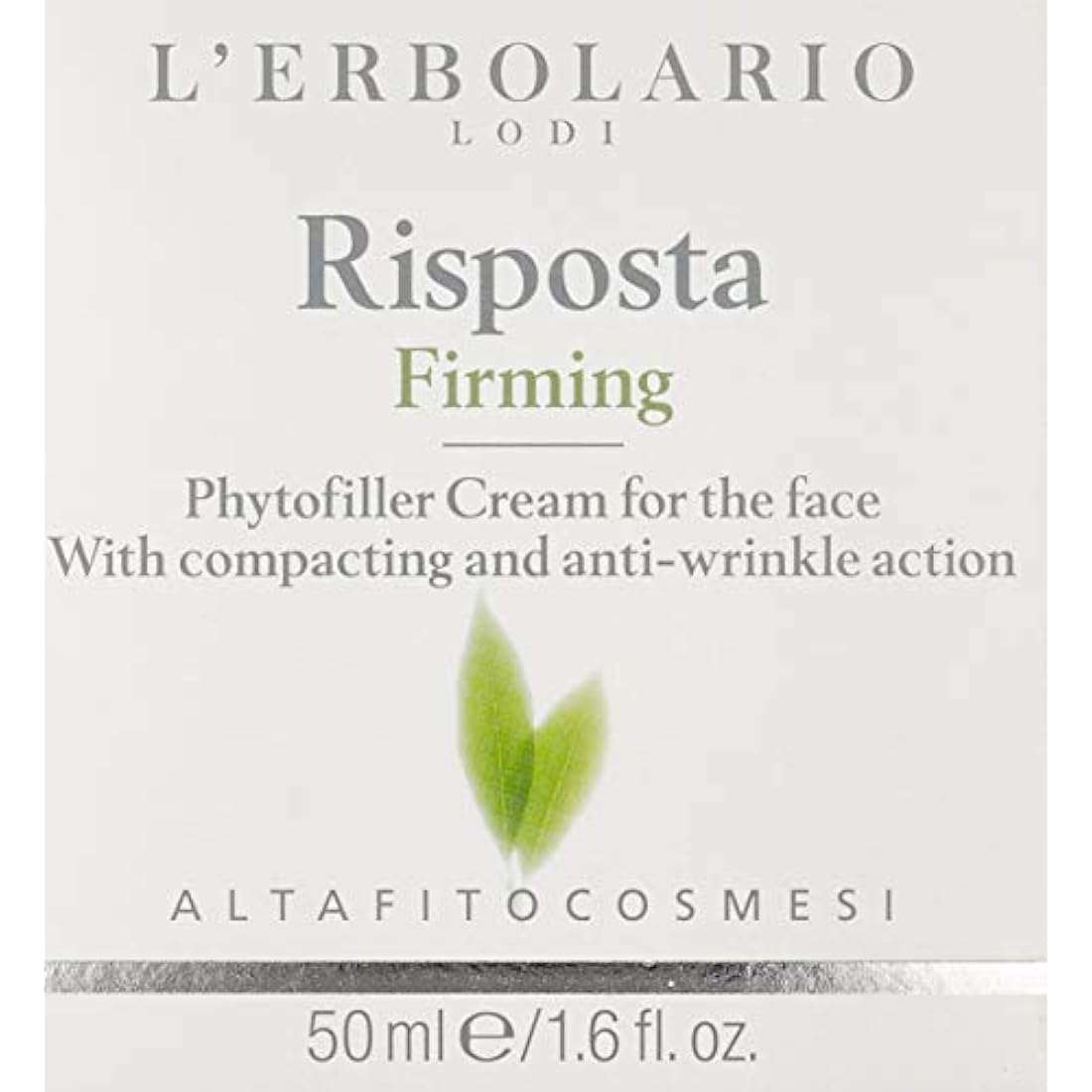 L'Erbolario Risposta Firmness Phytofiller Face Cream – Natural Anti-Aging