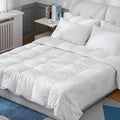 Threads For Bed 4.5 Tog Feather & Down Duvet – Double Cotton Quilt