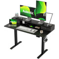Agilestic Electric Standing Desk - 120x60cm Sit Stand Desk with 2 Drawers