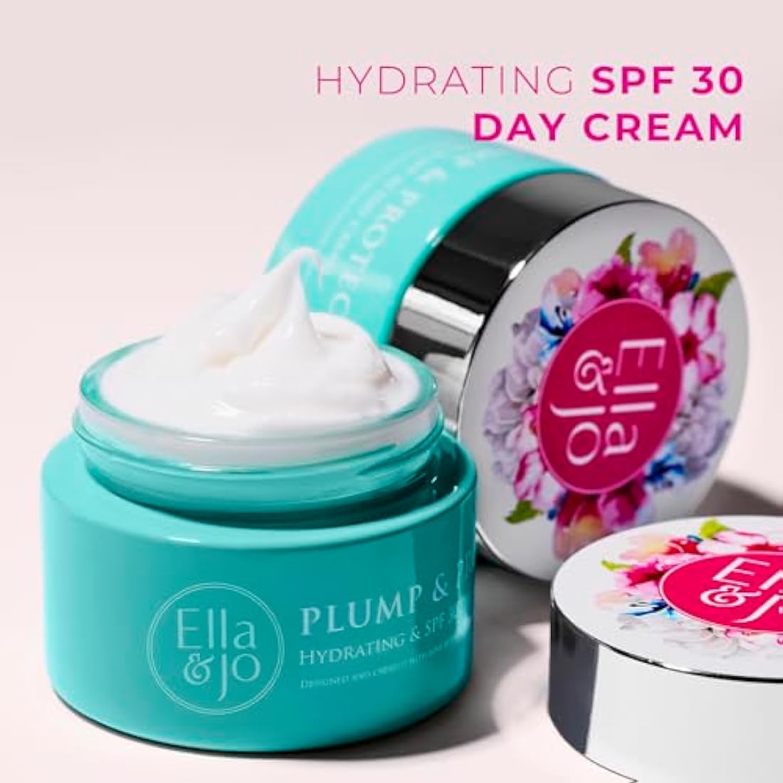 Ella & Jo Plump & Protect Day Cream | SPF 30 Hydrating Face Moisturiser