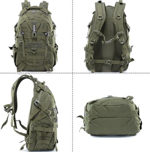 Jolof Store 35L Tactical Military Backpack – Water Resistant Molle Rucksack