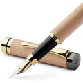 Wordsworth & Black Maple Wood Fountain Pen Set - Extra Fine Nib