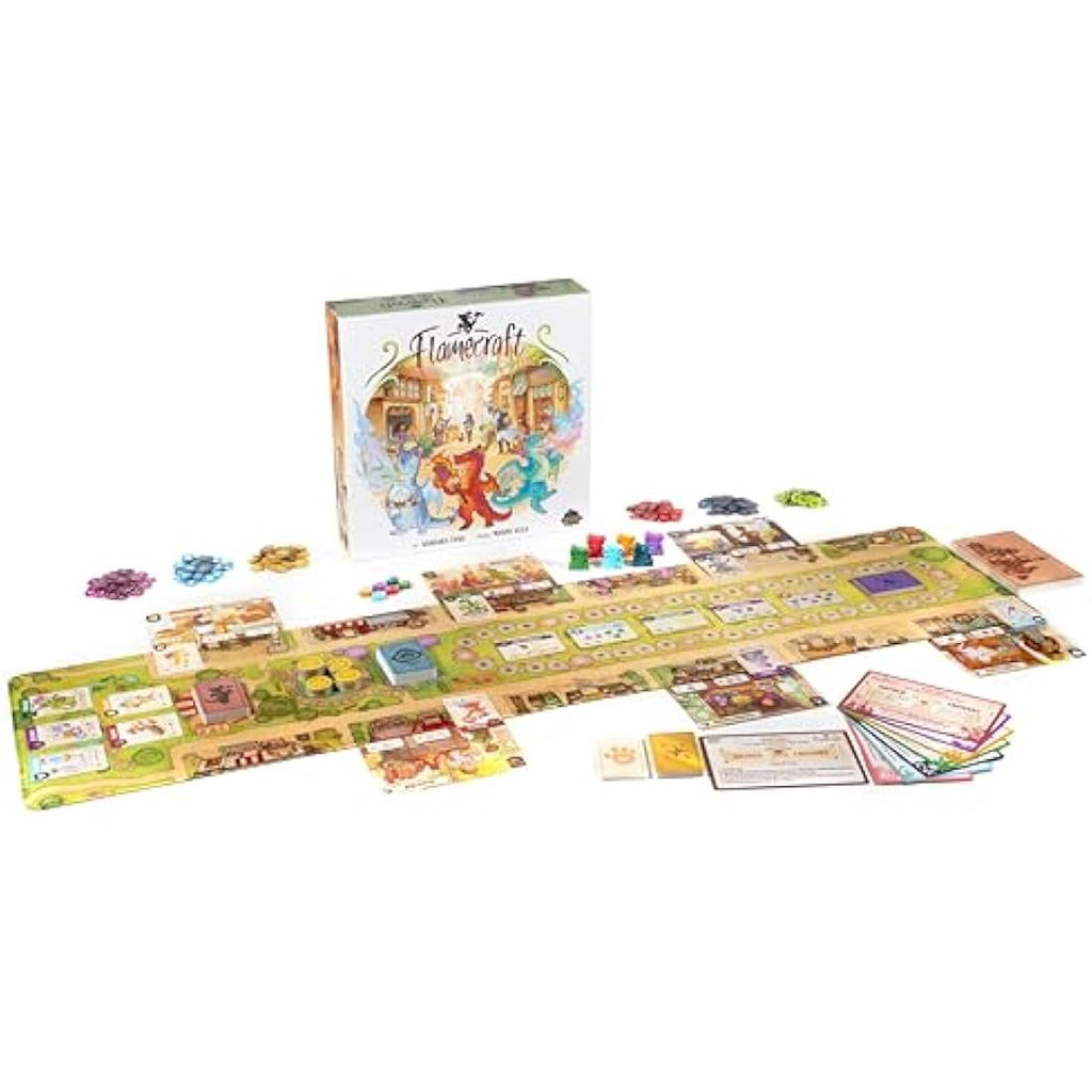 Flamecraft Strategy Board Game by Lucky Duck Games – Dragon Fantasy
