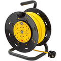 SLx 30m Heavy Duty Extension Lead – 4 Socket Cable Reel with Thermal Cut-Out