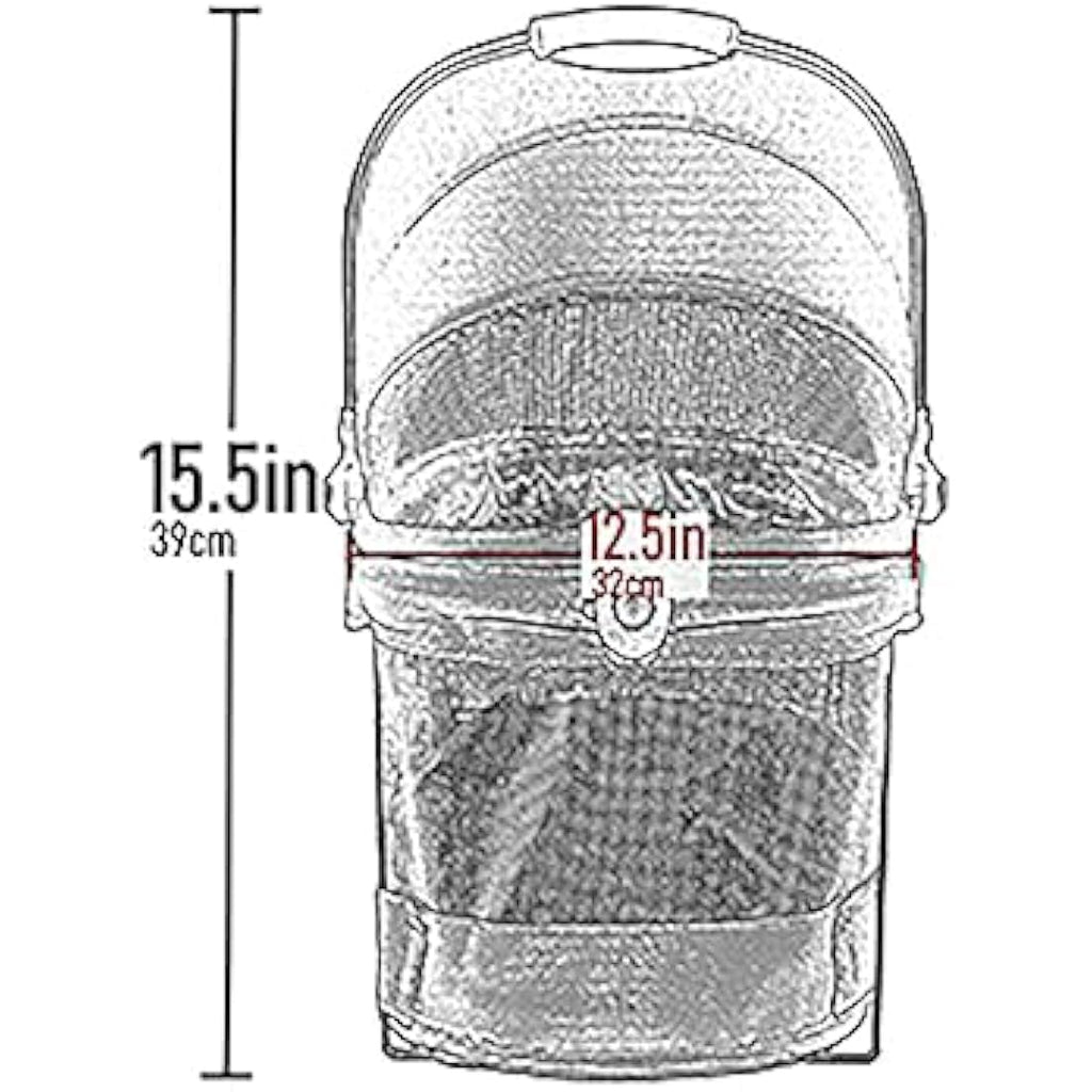 Pet Gear View 360 Ultra Lite Pet Carrier & Car Seat - Larkspur, 15"