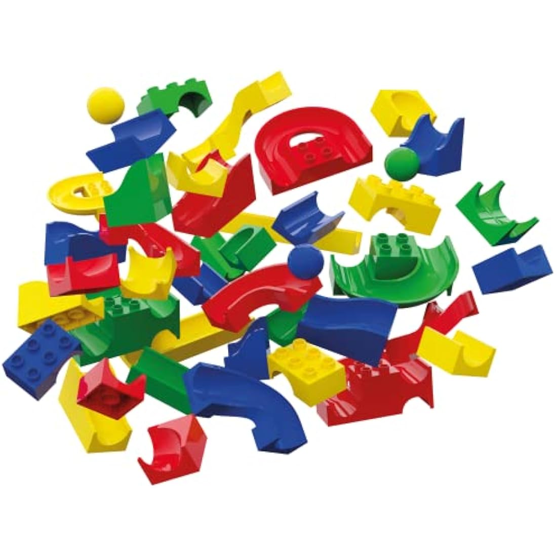 Hubelino 128-Piece Marble Run Element Expansion Set – STEAM Toy