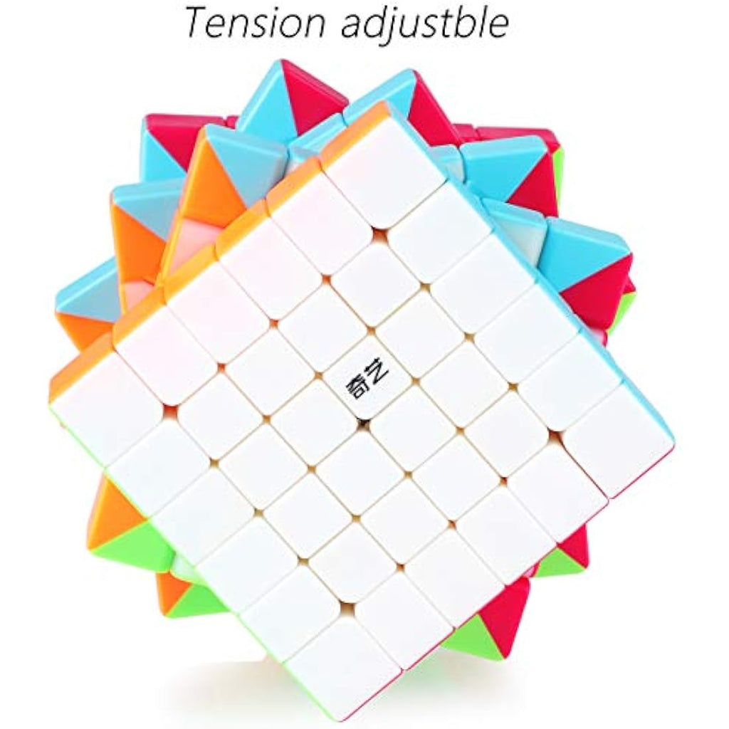 6x6 Speed Magic Cube – Stickerless ABS 3D Puzzle Toy