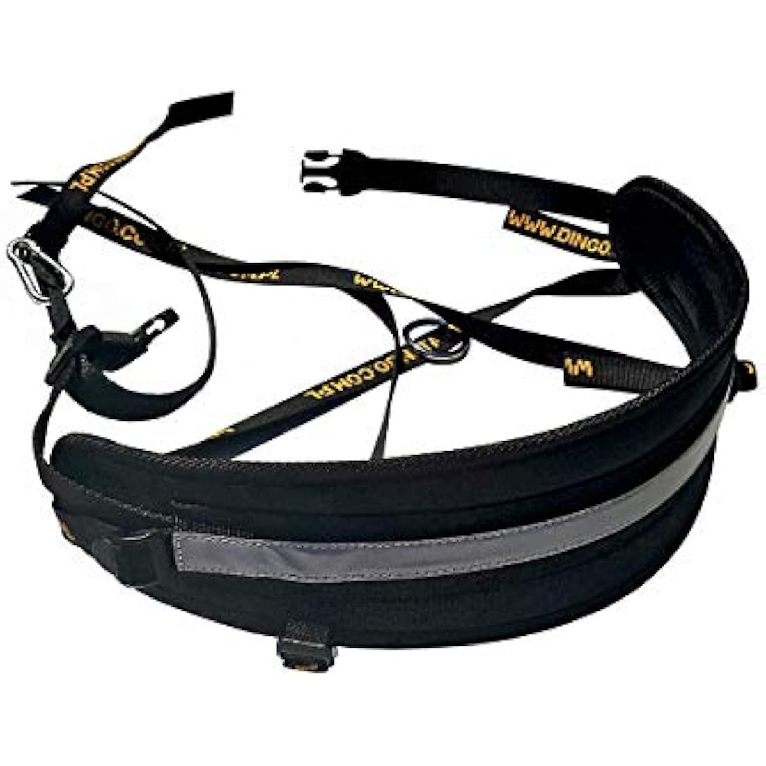 Dingo Canicross Belt | Adjustable Hands-Free Dog Running Belt - Black