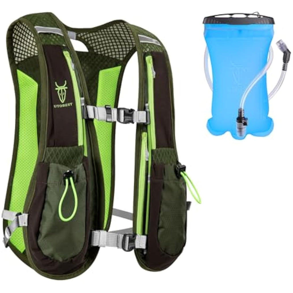 UTOBEST 5L Running Vest – Lightweight Hydration Pack with 1.5L Bladder
