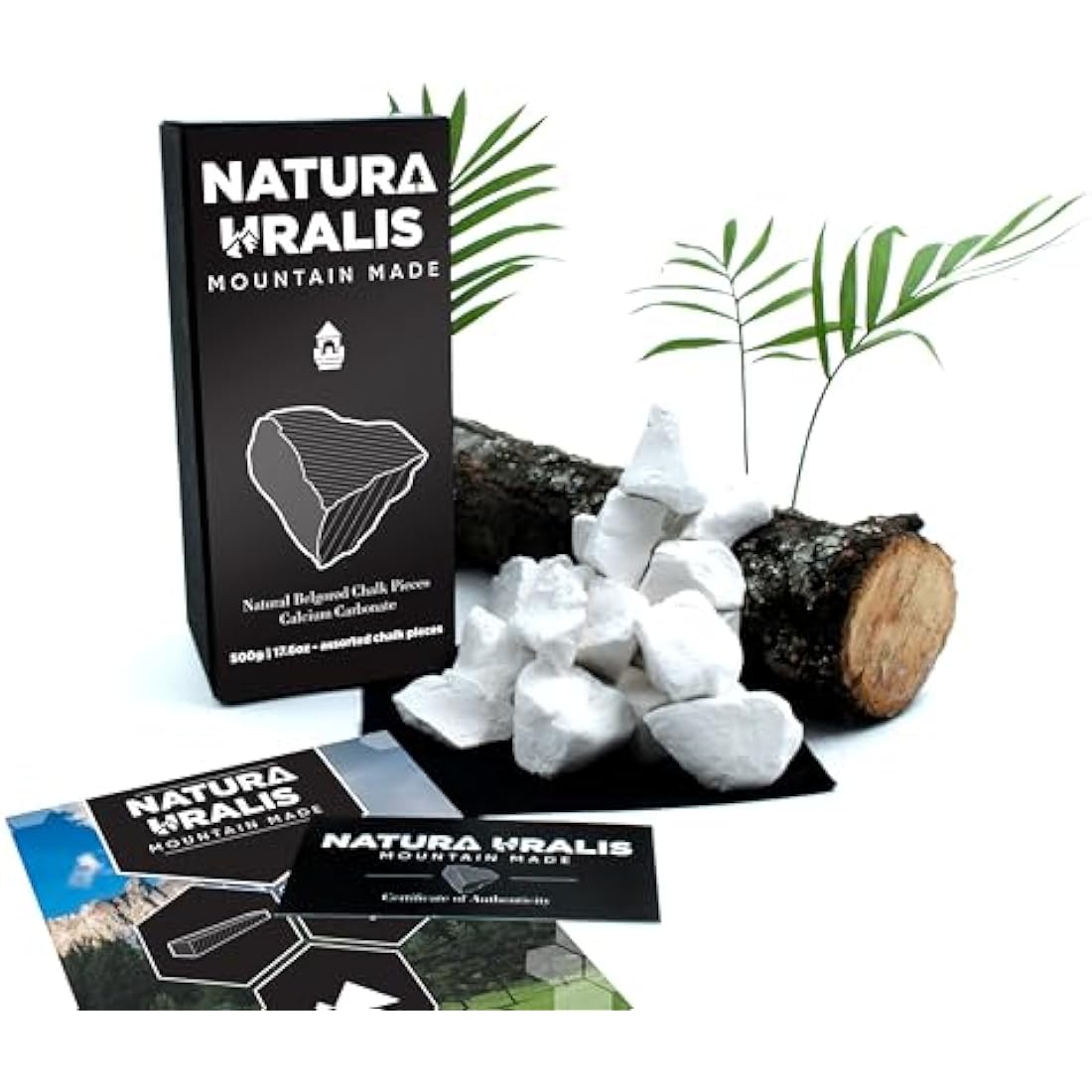 Natura Uralis Belgorod Chalk Chunks – 500g Natural Edible White Chalk