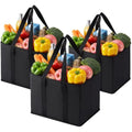 VENO Reusable Grocery Shopping Bags – Heavy Duty Collapsible Totes (3 Pack)