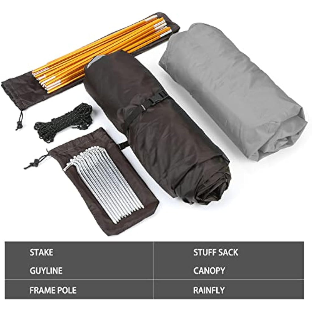 Bessport Ultralight 1 Person Camping Tent – Waterproof Backpacking Dome