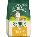 James Wellbeloved Senior Turkey Hypoallergenic Dry Cat Food - 4kg