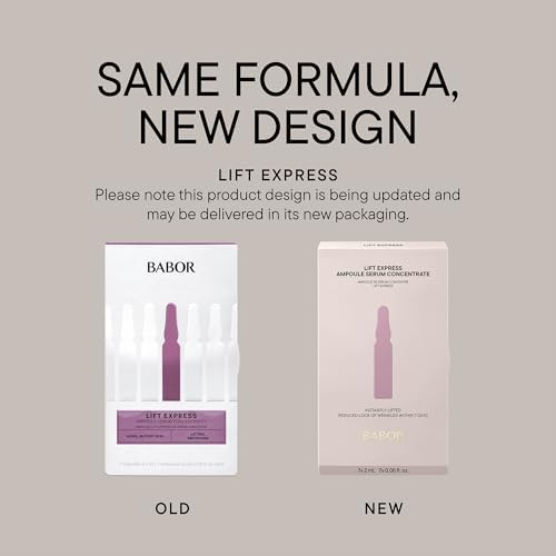 BABOR Lift Express Anti-Aging Serum Ampoules | Vegan Wrinkle Treatment