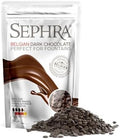 Sephra Dark Belgian Couverture Chocolate Callets for Fountains - 907g