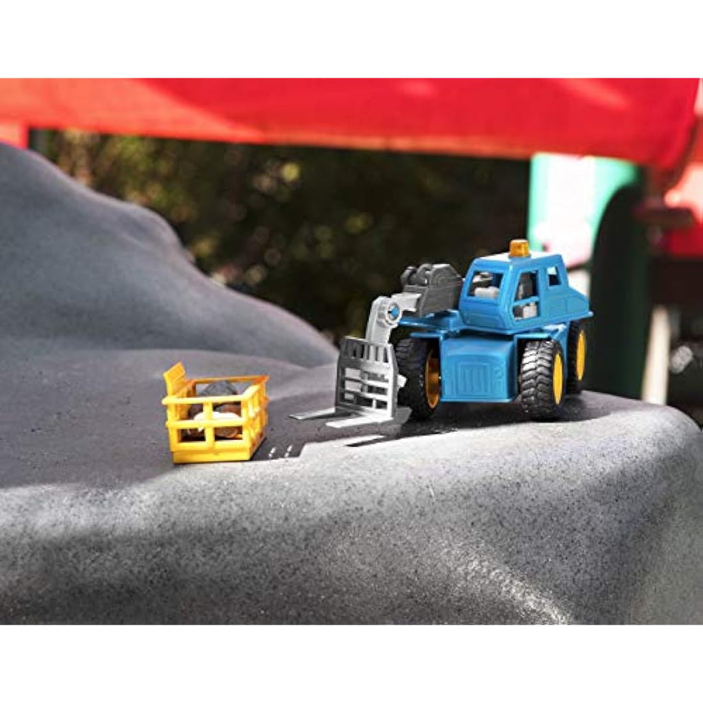DRIVEN Micro Telehandler – Toy Crane Truck with Lights and Sound