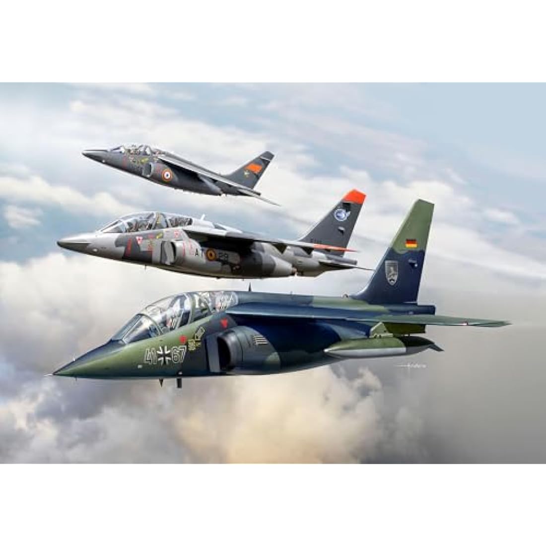 Revell Alpha Jet 50th Anniversary 1:144 Scale Plastic Model Kit