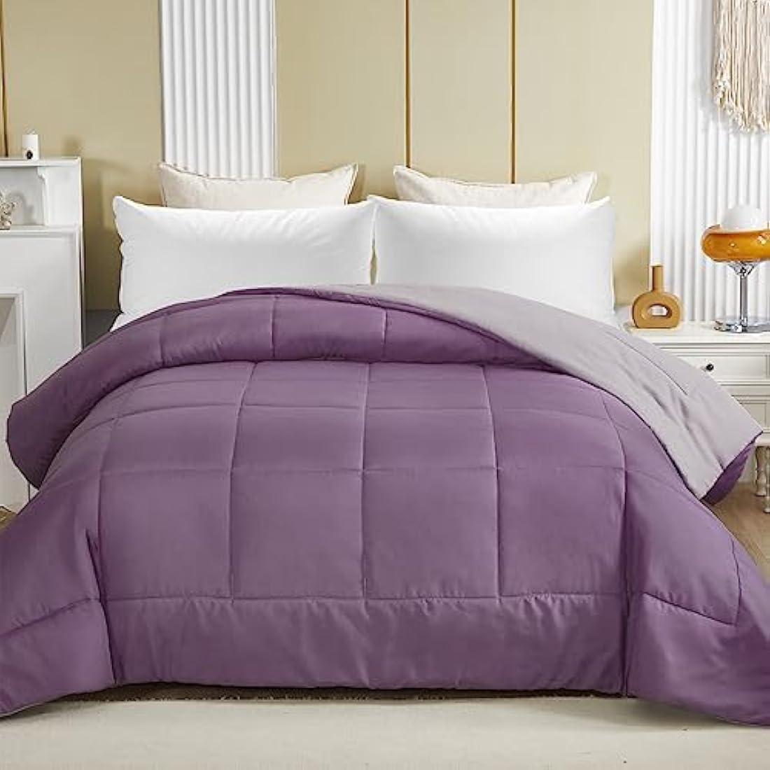 Jolof Store Double Duvet – 7.5 Tog All Seasons Down Alternative Comforter