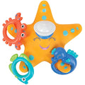Nuby Starfish Hoopla Floating Bath Toy with 3 Rings | Ages 18m+