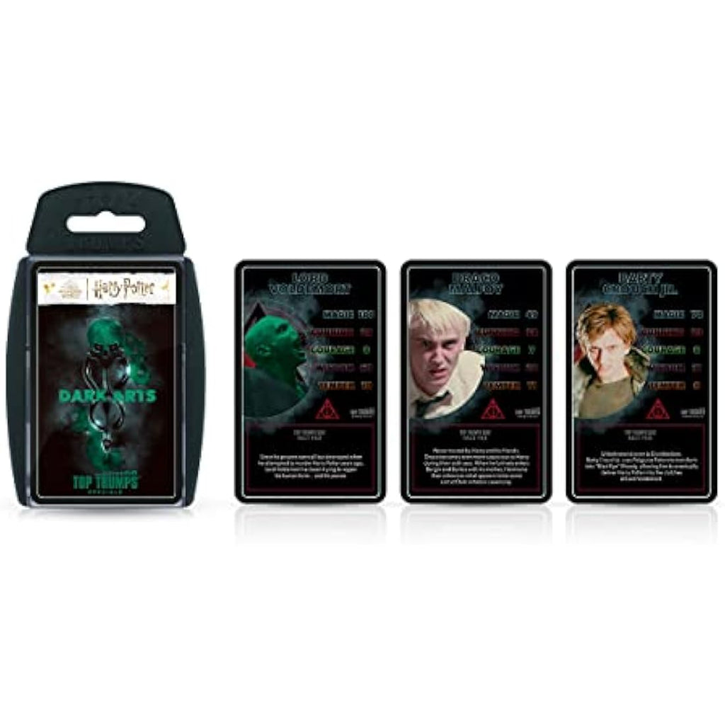 Top Trumps Harry Potter Dark Magic Card Game | Wizarding World Deck