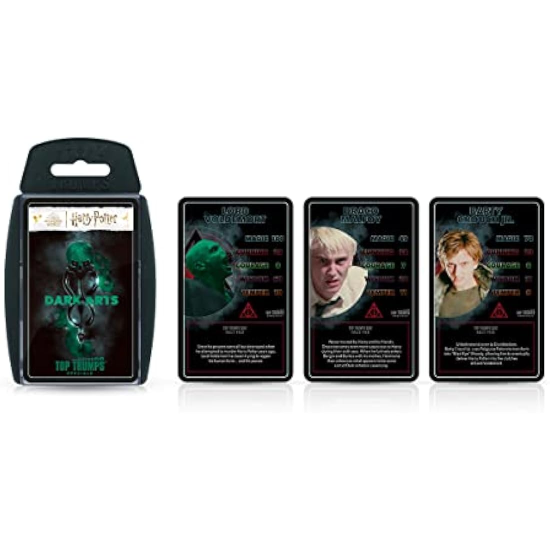 Top Trumps Harry Potter Dark Magic Card Game | Wizarding World Deck