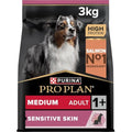 Pro Plan Medium Adult Sensitive Skin Salmon Dry Dog Food - 3kg