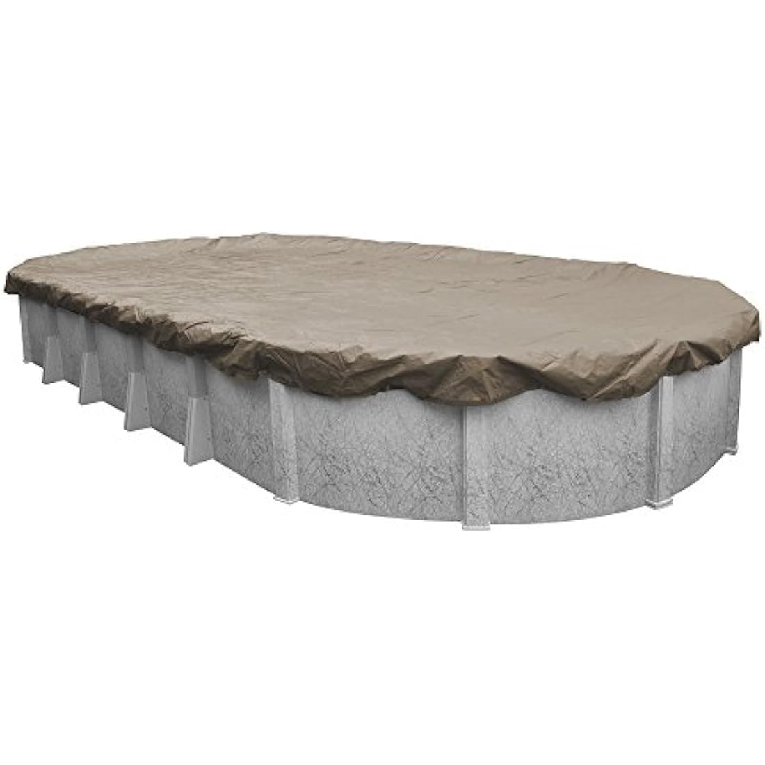 Robelle Defender Heavy-Duty Oval Above-Ground Winter Pool Cover, 15 x 27 ft