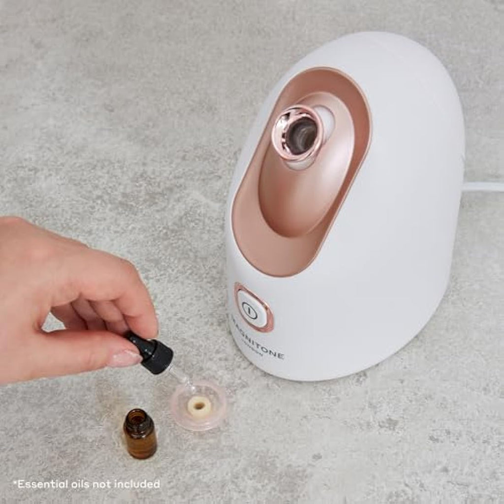 MAGNITONE SteamAhead2 Nano Facial Steamer | Deep Pore Cleansing Spa
