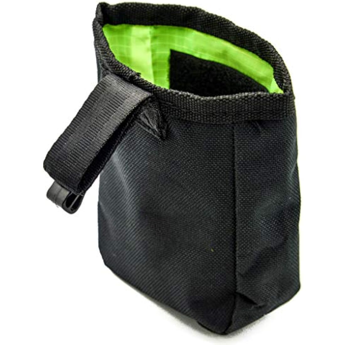 Handsfree Dog Treat Pouch – Lined Training Bag with Clip