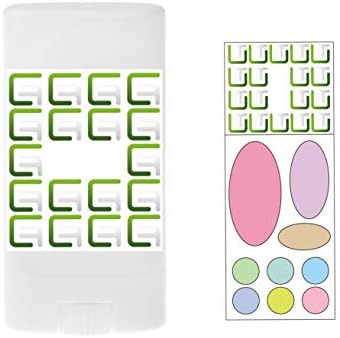 Jolof Store White Deodorant Containers - 10-Pack 0.5 Oz Refillable Tubes