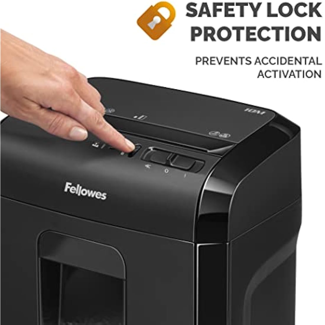 Fellowes Powershred 10M Micro-Cut Paper Shredder | 10 Sheet P-5 Security