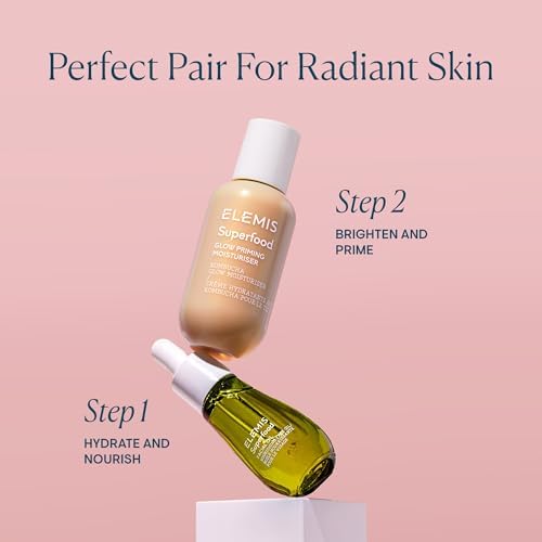 ELEMIS Superfood Glowy Primer – Hydrating & Brightening Face Base 60ml