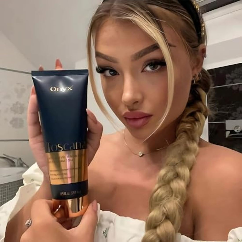 Onyx Toscana Sunbed Cream – Double Bronzer & Tanning Accelerator