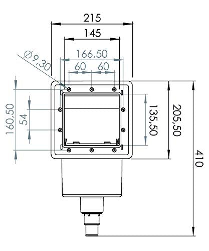 Gre AR100 Standard Pool Skimmer with Inlet Valve - White ABS Filter System
