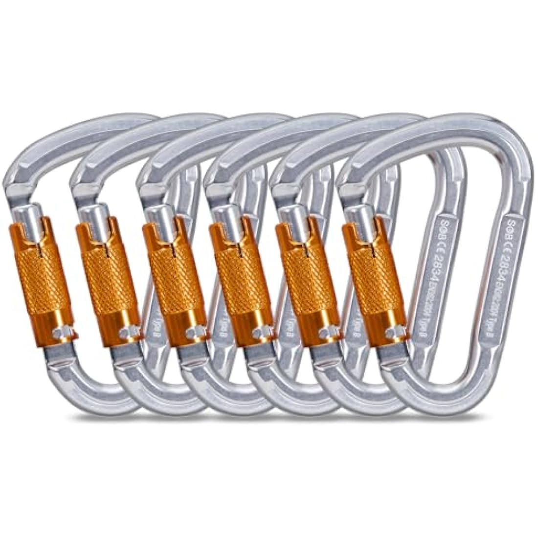 Auto Locking Climbing Carabiner | 22KN Aircraft Aluminum