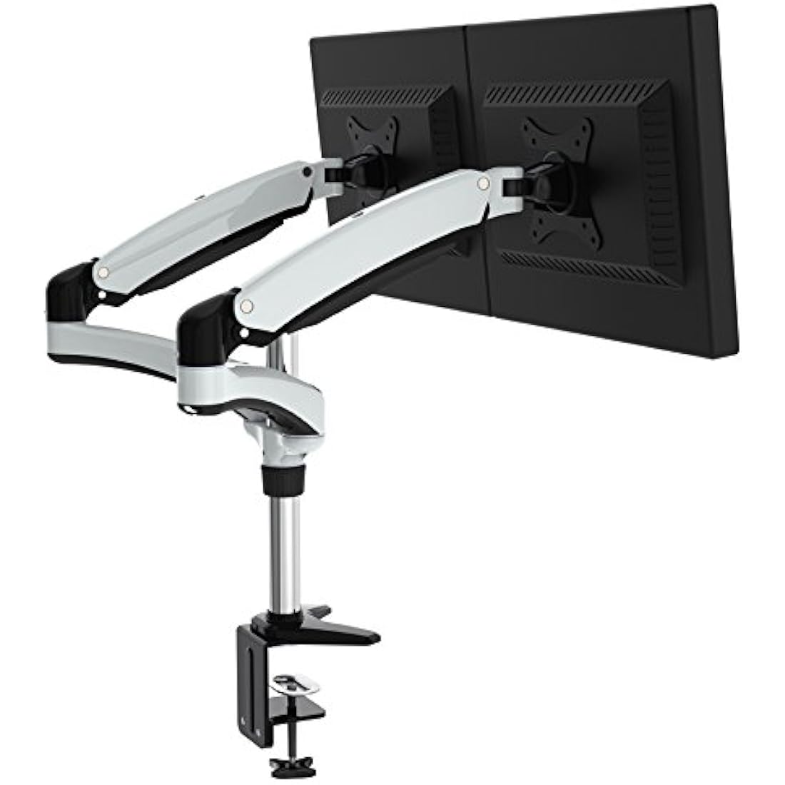 Amer Dual Monitor Mount Articulating Arms with Desk Clamp – Jolof Store