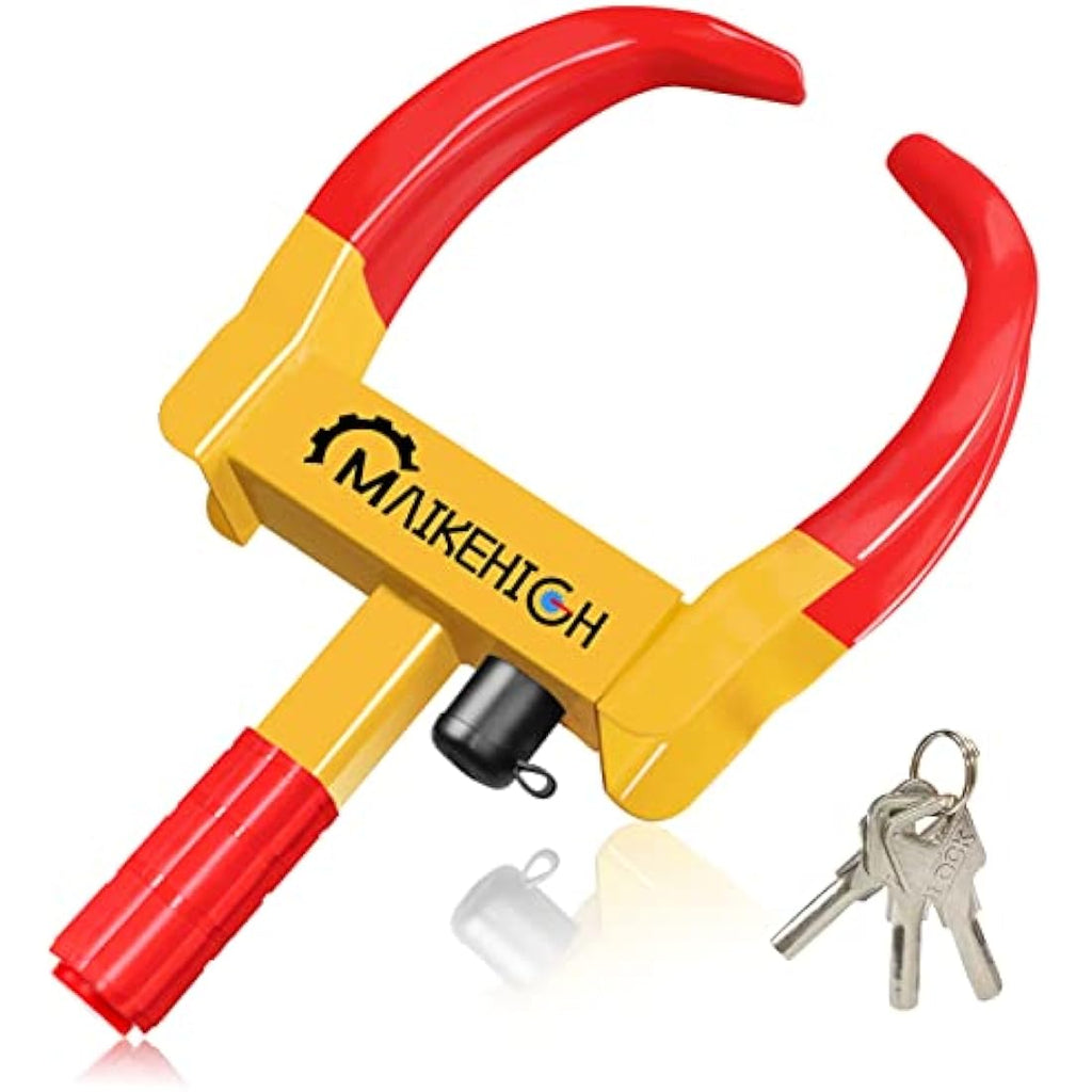 MAIKEHIGH Heavy Duty Wheel Clamp – Universal Anti-Theft Lock with 3 Keys