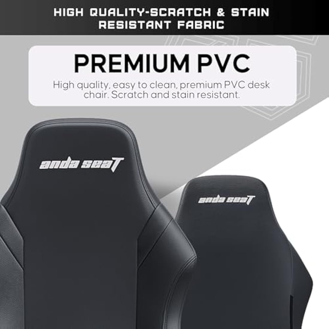Anda Seat Luna Large Gaming Chair - Ergonomic PVC Leather Reclining Seat