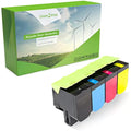 Green2Print Remanufactured Toner Set for Lexmark CX317DN CS417DN | 4-Pack