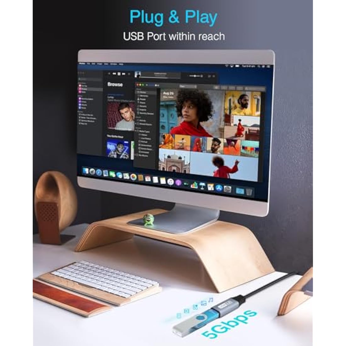 BlueRigger USB 3.0 Active Extension Cable – 10M In-Wall CL3 Rated