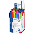 Staedtler Rainbow Ballpoint Pens | Medium Point Assorted | 50 Pack