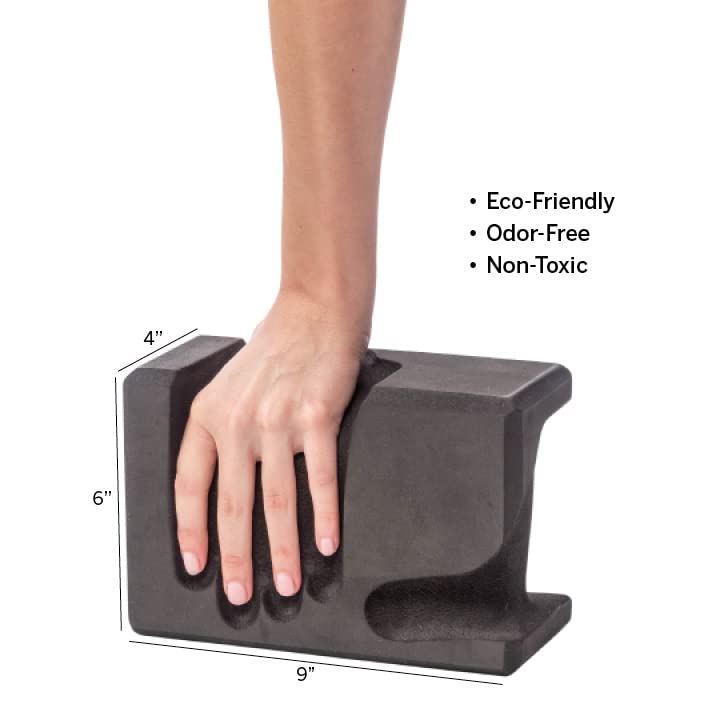 WRIST BUDDY Ergonomic Yoga Blocks 2 Pack – EVA Foam Wrist Support